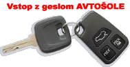 Vstop z geslom AVTOŠOLE !